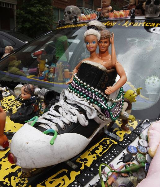 Photograph Larry Hamill Dd Art Car 2 on One Eyeland